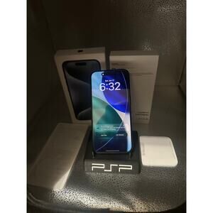 iPhone 15 pro iPhone 15 Pro 128GB
Blue Titanium w/screen protector